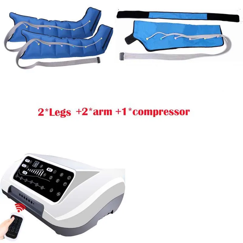 Прессотерапия Сжатие воздуха ног массажер ИК-Массажер терапия рука Талия пневматическая Воздушная волна давление машина b0164 - Цвет: F