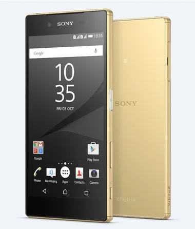 Золотой Сотовый телефон sony Xperia Z5 E6653, 4G LTE, одна Sim, Android, четыре ядра, ram, 3 ГБ rom, 32 ГБ, 5,2 дюйма, отпечаток пальца, NFC - Цвет: Золотой