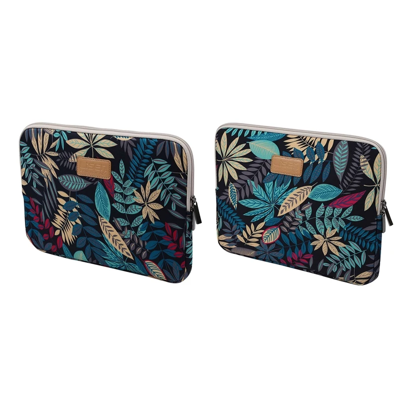 LISEN 2 шт. чехол для ноутбука, сумка для компьютера, ноутбук, для Ipad, планшета, для MacBook синий лес-13 дюймов и 14 дюймов