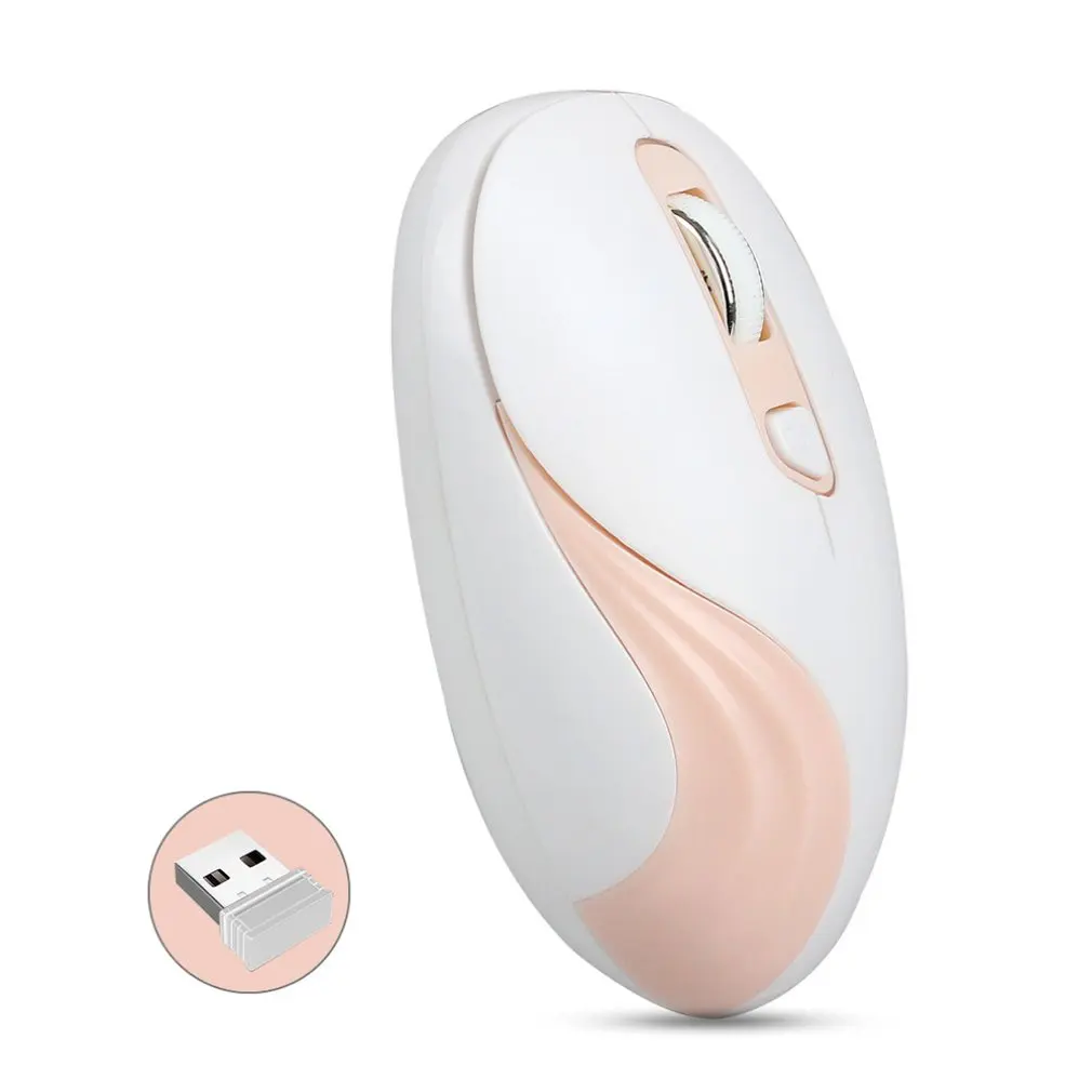 

New Fashion Comfortable Ergonomic Design G833 Wireless Mouse 2.4G Laptop Mouse Blue Pink Wireless Mouse 2.4ghz Wireless USB