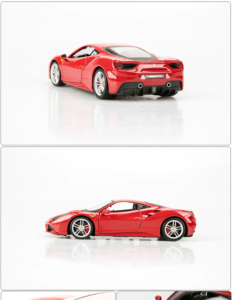 Bburago 1:24 Ferrari модель автомобиля 458 Rafah Fxxk спортивный автомобиль сплав модель автомобиля искусственное Оригинальное украшение