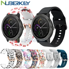 Красочный резиновый мягкий силиконовый ремешок для Garmin Vivoactive3 Vivoactive 3 HR ремешок для смарт-браслета для Forerunner 645 Music band