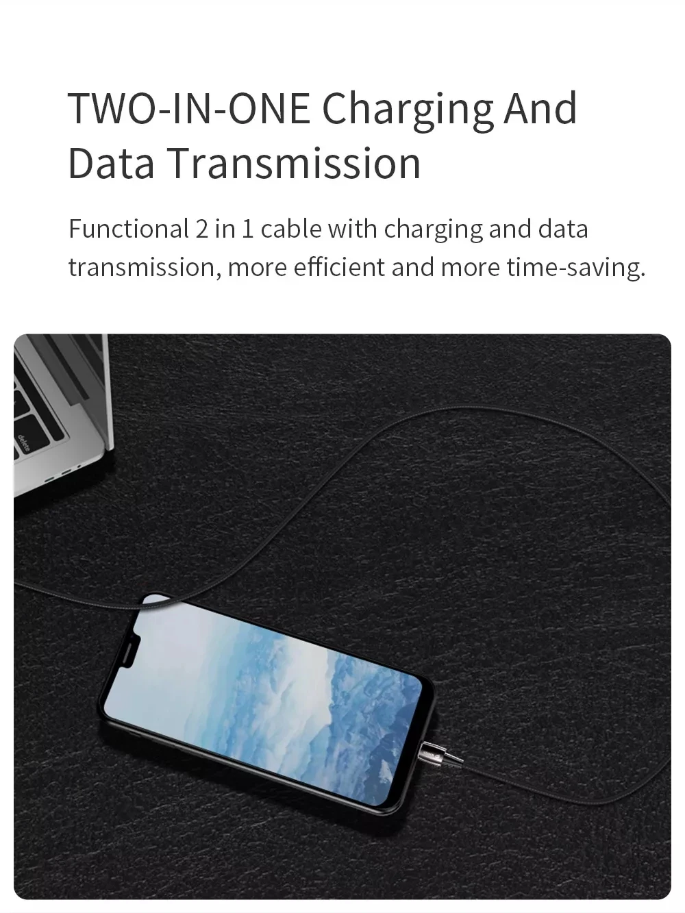 Xiaomi Mijia Youpin WSKEN 3A Магнитный Тип C Micro USB быстрая зарядка данных 1,2 м/2 м кабель для samsung huawei Xiaomi OnePlus