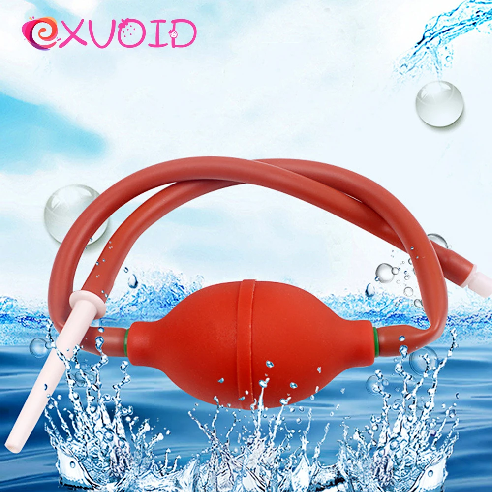 EXVOID товары для взрослых клизма анальной чистки гигиеническая насадка шланга