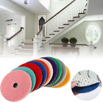 

100MM Marble Polishing Pads Polished Wafer For Granite Concrete Useful