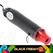 110 В Тепловая пушка 300 Вт сделай сам с помощью теплового пистолета Электрический инструмент с термоусадочной пластиковой и черной поверхностью для нагрева Diy аксессуары