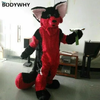 

Christmas Carnival Performance Costume Halloween Long-tailed Fox Cosplay Suit Birthday Party Adult Use Advertising Parade Mascot