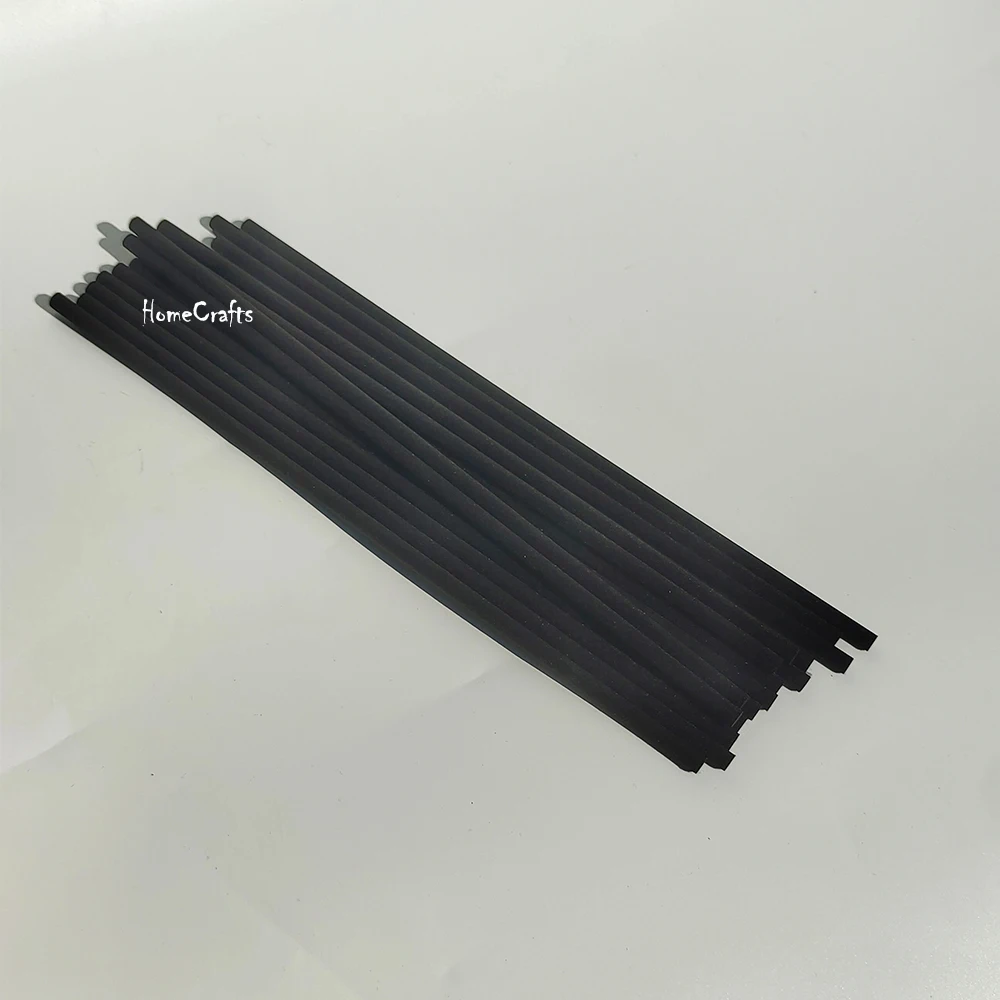 Description Picture 3 of item5mmx25cm Aroma Diffuser Replacement Black Fiber Reed Sticks Air Freshener Aromatherapy Diffuser Rattan Sticks Refill Sticks