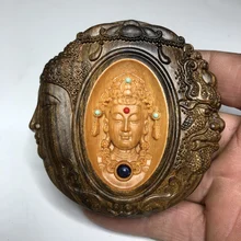 

Free Delivery China Elaboration Wood Carving ' Bodhisattva Buddha ' Crafts Home Decoration