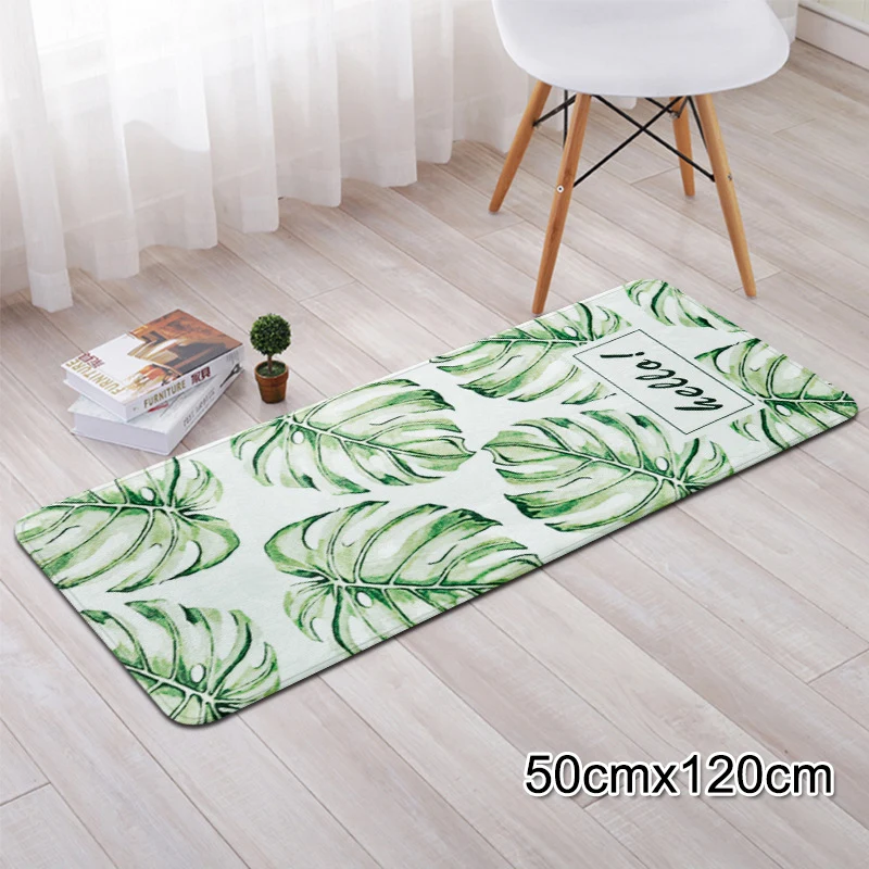 Гавайский тропический экзотический декор из растений коврик для ванной нескользящий дверной коврик пол вход передней двери коврик 2019ing