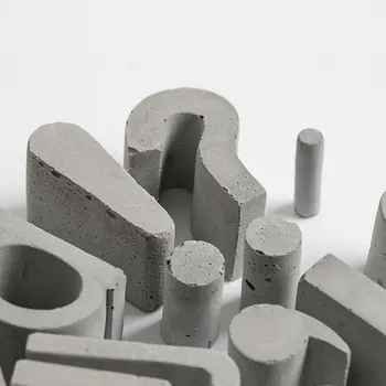 

Simple Symbol Cement Molds Handmade Concrete Wall Decorative Tool