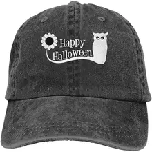 Мужская винтажная Регулируемая шляпа для папы, креативная классная бейсболка с надписью на Хэллоуин, глубокий вереск