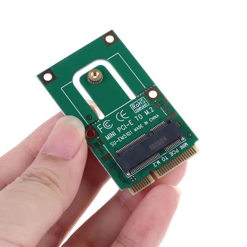 Mini pci-e para m2 adaptador conversor placa de expansão m2 chave ngff e interface para m2 sem fio bluetooth-compatível módulo wi-fi