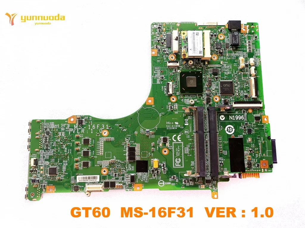 Для MSI GT60 MS-16F31 материнская плата для ноутбука GT60 MS-16F31 VER 1,0 протестирована хорошая