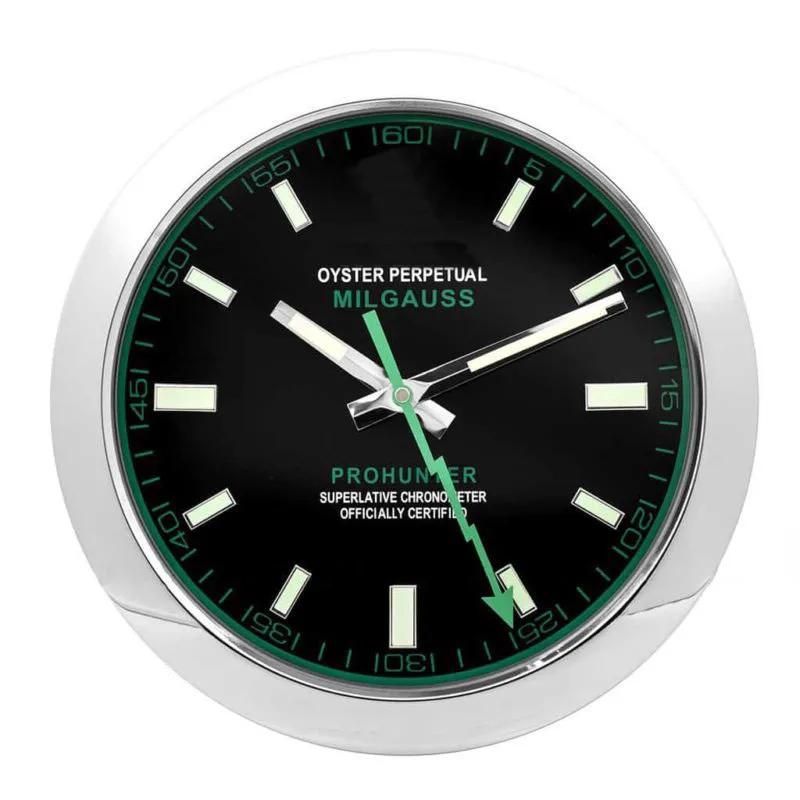 Настенные часы-MILGAUSS II роскошные дизайнерские часы Металлические дизайнерские часы дизайнерские настенные часы с соответствующие логотипы