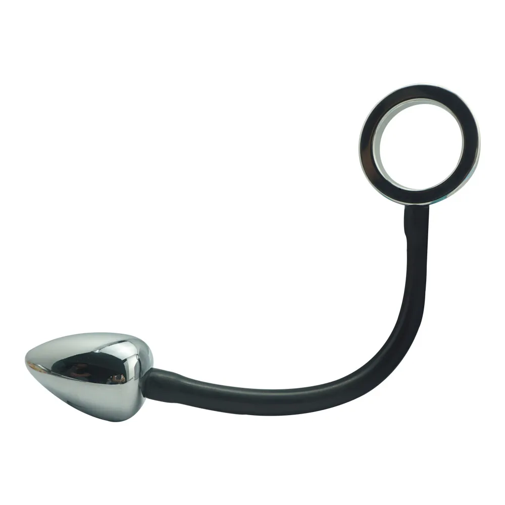 New Male metal Anal butt Plug with penis Cock Ring Massager ball Scrotum Erotic Prostate Stimulation erection Sex Toys |