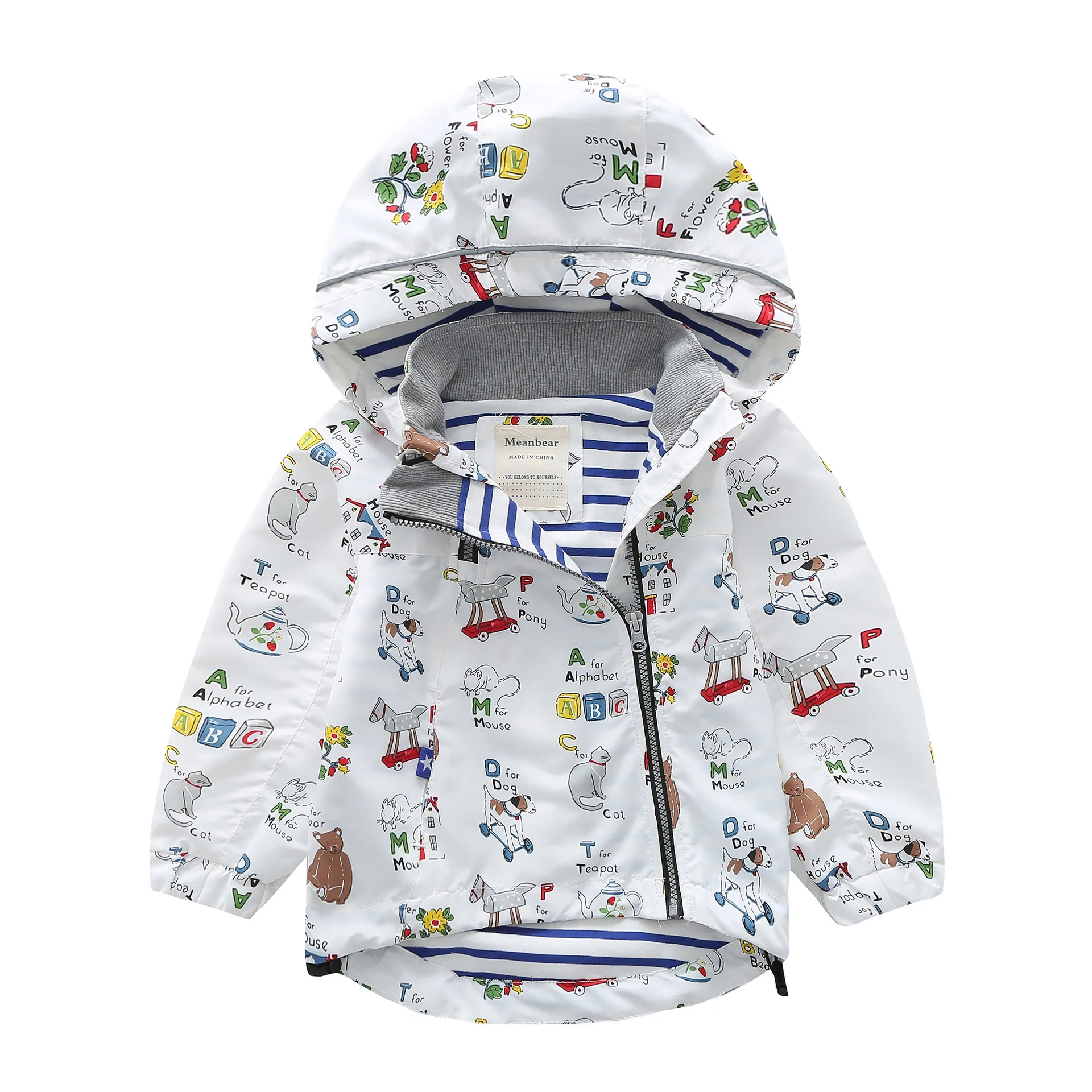 

Kids' Overcoat Jacket Trench Coat Men And Women Children Spring And Autumn Korean-style Children Windproof Jacket Fashion