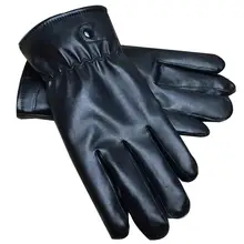 Windstopers для верховой езды Handschuhe для женщин зимние ветрозащитные Искусственные кожаные перчатки с сенсорным экраном с плюшевой подкладкой варежки novedades mas vendidas
