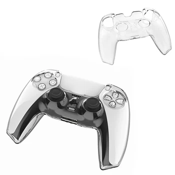 

PS5 Crystal Case Protective Shell PC Hard Cover Shockproof Transparent Box Controller Housing Shell For PlayStation 5 Accessorie