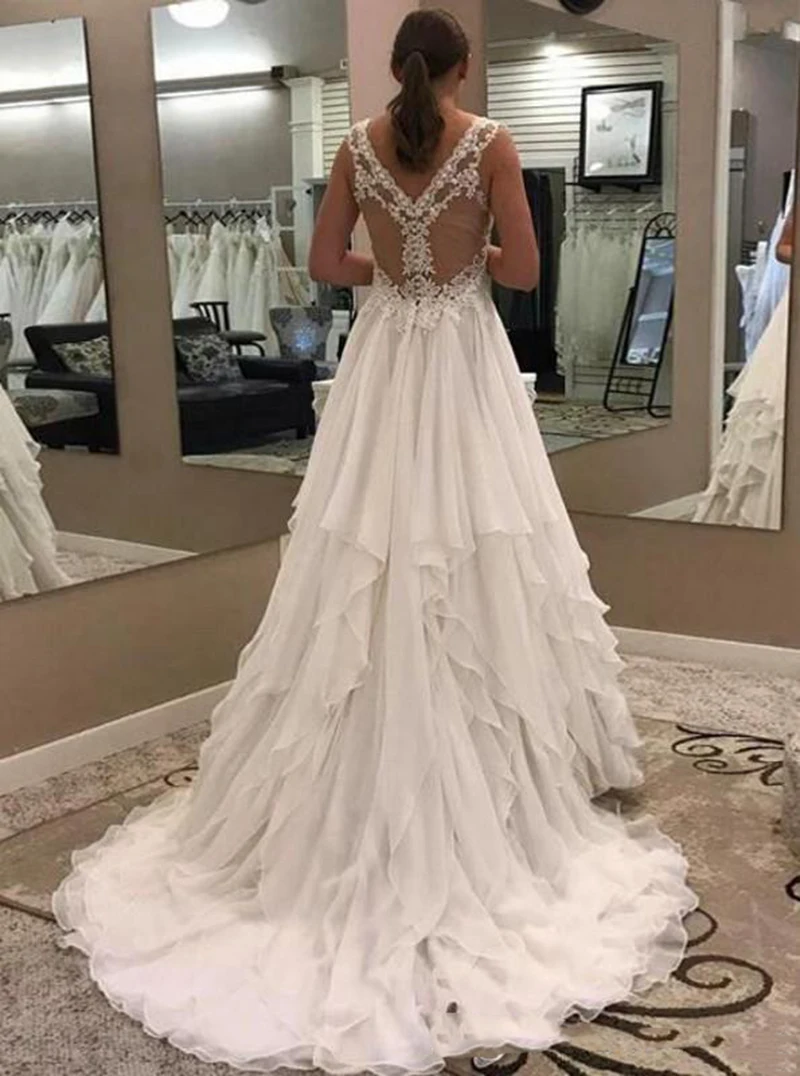 2019-simple-lace-wedding-dresses-cheap-elegant-sexy-back-hollow-ruffles-tiered-skirts-plus-size-wedding-dresses-lace-appliques-bridal-gowns (2)