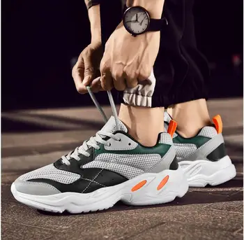 

AD-0577 кроссовки мужские кеды sport shoes men designer sneakers zapatillas casual jogging shoes air mesh skate shoes 39-46