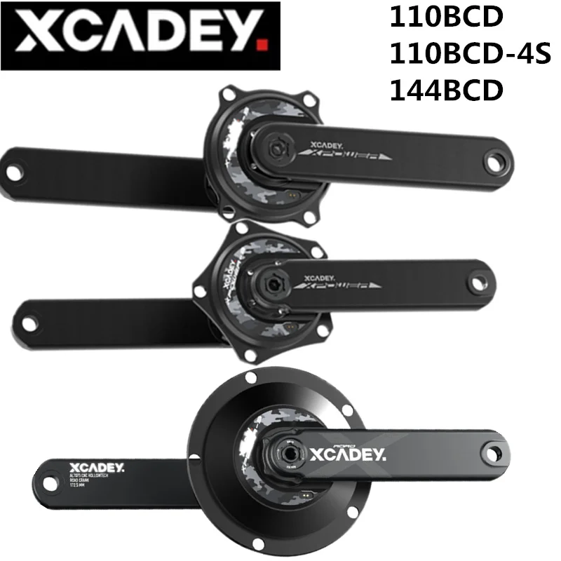 XCADEY Crankset POWER Meter 104BCD4S MTB 110BCD 110BCD 4S 144BCD 4H 5H