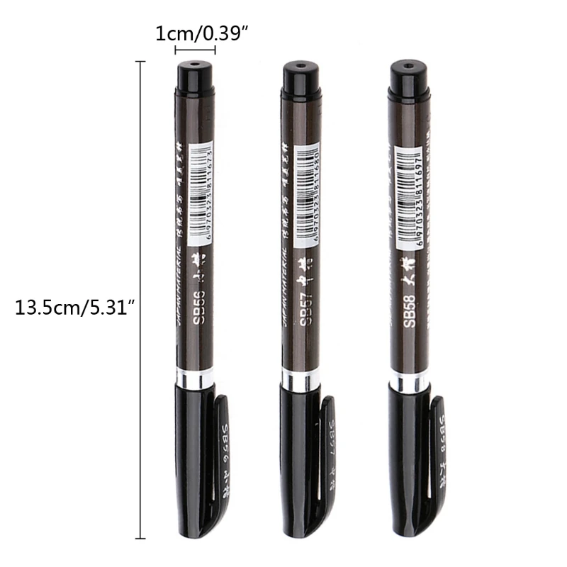 1PC Chinese Japanese Calligraphy Brush Ink Pen Writing Drawing Tool Craft 4