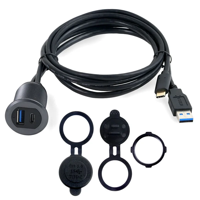 USB кабель для передачи данных и зарядки 1 м|Электроаксессуары мотоцикла| |