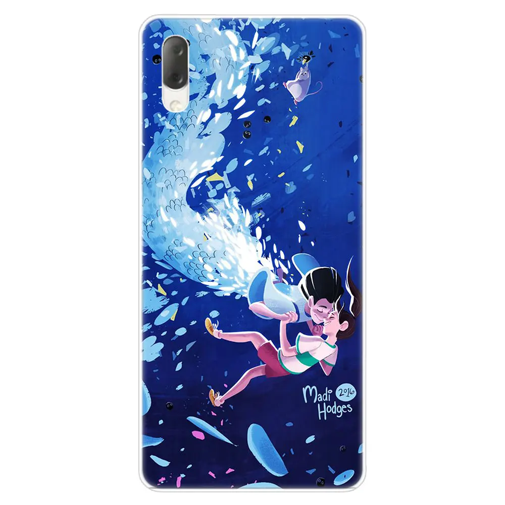 002 Studio Ghibli Аниме жесткий чехол для Sony Xperia L1 L2 L3 X XA XA1 XA2 XA3 ультра 10 плюс E5 XZ XZ1 XZ2 компактный XZ3 XZ5 2 20 крышка - Цвет: 002