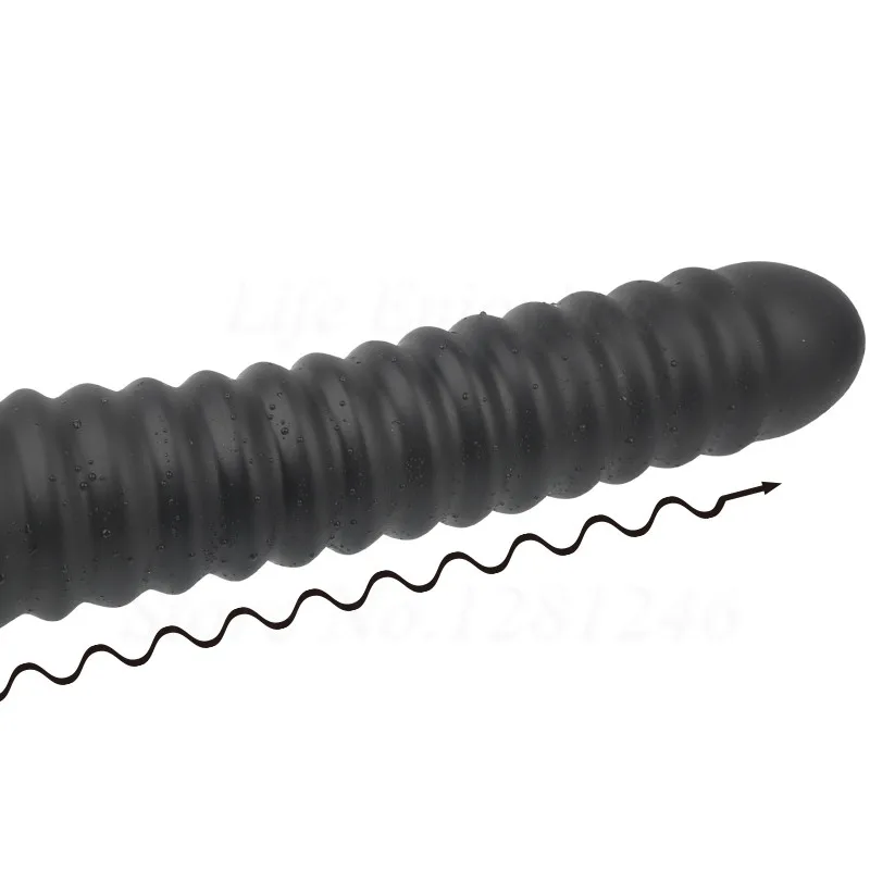 Liquid Silicone Big Dildo Beads Anal Dildo Butt Plug Man Prostate Massage Anus Dilator Vagina Masturbation Sex Toys for Women 4