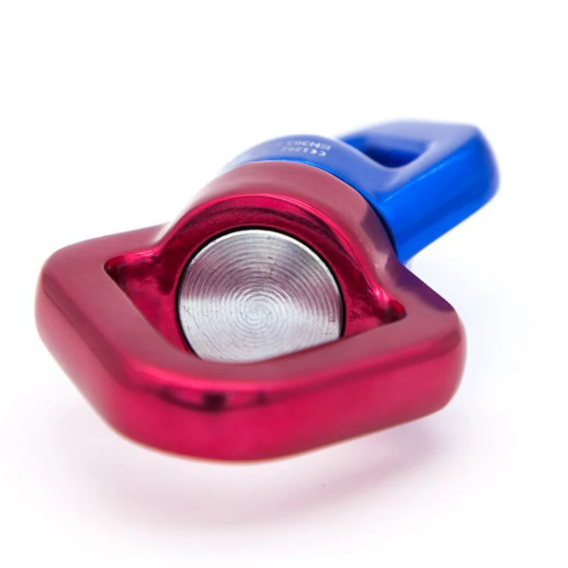Rope Swivel Connectors Outdoor Rock Climbing Universal Rotator 30KN Aluminum Magnesium Alloy 8 Shape Protective Rotational