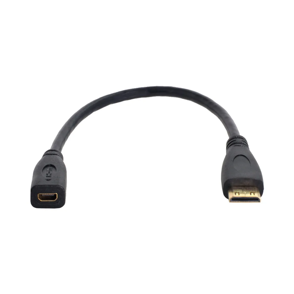Переходник Chenyang CY Type D Micro HDMI v1.4 с гнездом мама на тип C Mini папа кабель адаптера 10