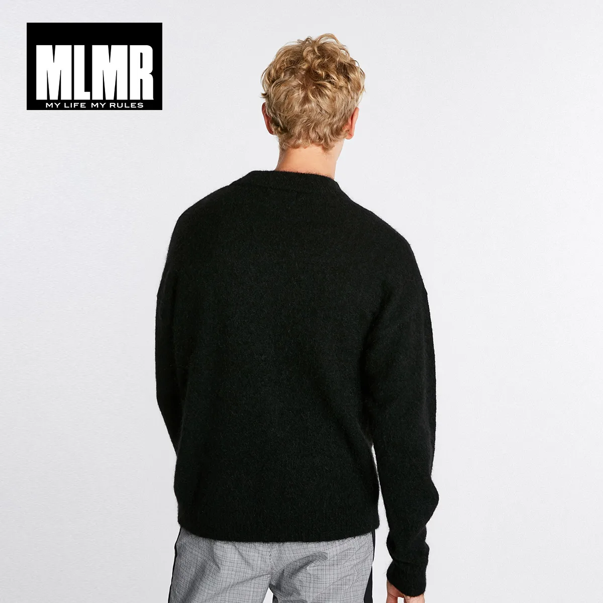 MLMR зимний свитер с круглым воротником из мохера | 218424518