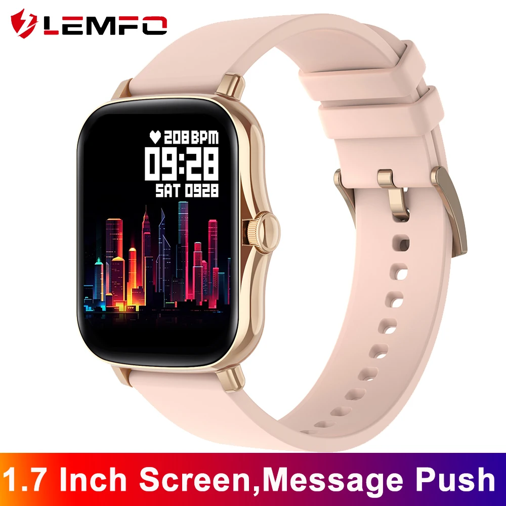 LEMFO Y20 P8 Plus Woman Smart Watch 2021 Full Touch Screen Fitness Tracker IP67 Waterproof Smartwatch For GTS 2 | Электроника