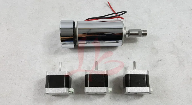 DIY CNC 2020 frame Engraving Drilling and Milling Machine with motor for woodworking router
