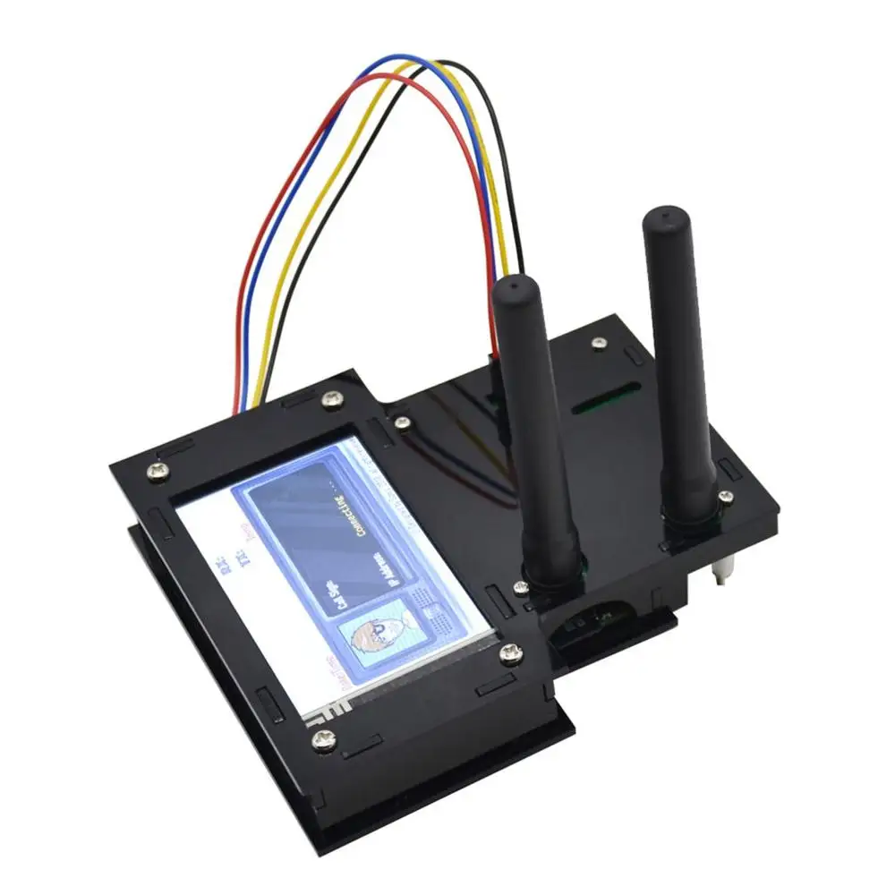 Дуплексная Поддержка точки доступа MMDVM P25 DMR YSF zero+ 2 шт антенна+ 3," ЖК-экран+ эксклаузный чехол - Цвет: black