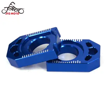 

Motorcycle CNC Rear Chain Adjuster Axle Block For YAMAHA YZ125 YZ250 YZ250F YZ450F YZ250X YZ250FX WR250F WR450F WR250R WR250X YZ