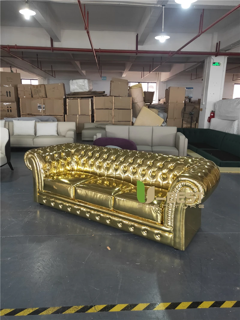 U-BEST CHESTERIELD SOFA GOLD SOFA (6)