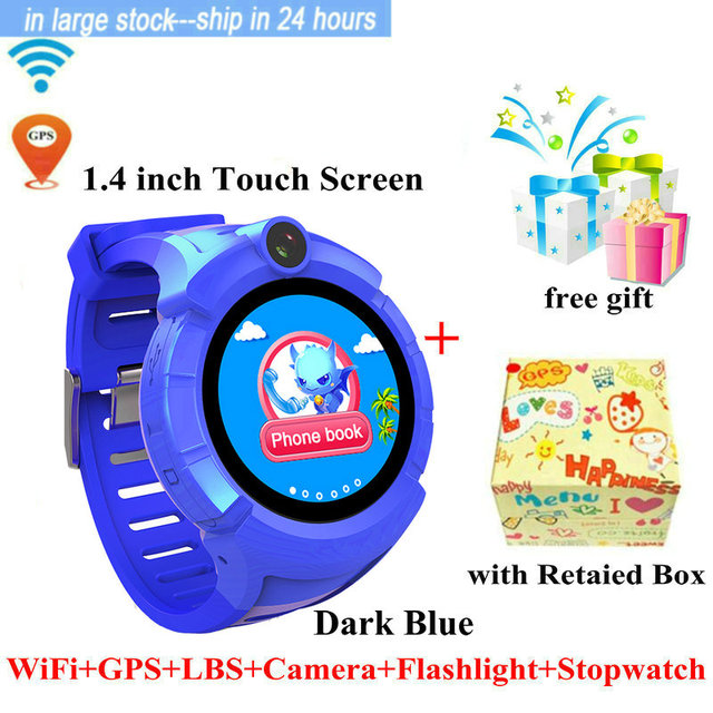 Kids Smart Watch GPS Q02 Q90S FA23 Q360 LBS Smartwatch Baby SOS Call Location Finder Locator Tracker Monitor for IOS Android