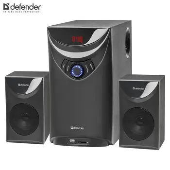 

Speakers Defender 65594 loudspeaker Stylish speaker system column subwoofer music listen to music center USB