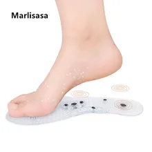 Marlisasa/мужской повседневный светильник; силиконовая Прозрачная обувь; стельки для мужчин; Классные удобные стельки для бега; Plantilla De Zapatos; F5594c