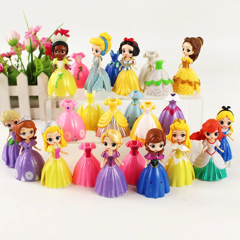 branca ariel rapunzel pvc figuras de ação