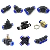 Pneumatic fittings PY/PU/PV/PE/HVFF/SA water pipes and pipe connectors direct thrust 4 to 12mm/ PU plastic hose quick couplings ► Photo 2/5