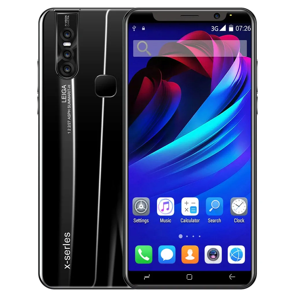 X27 3g смартфон " 18:9 Android 6,0 1 ГБ ОЗУ 4 Гб ПЗУ MTK6572 четырехъядерный процессор две sim-карты двойная HD камера 3500 мАч gps WiFi мобильный телефон ЕС