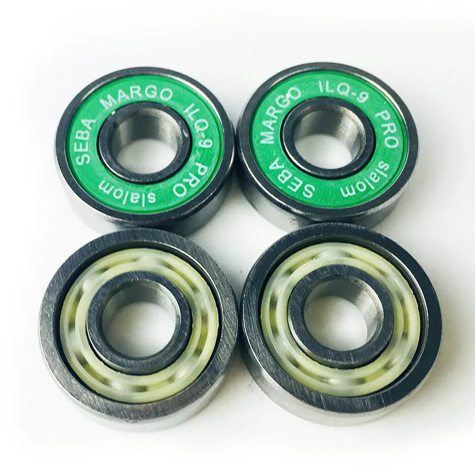 16 Pcs High Strengthen Steel SEBA ILQ-9 Pro Slalom Skating Bearing for Roller Skates SEBA HV IGOR KSJ Patins Scooter Skateboard