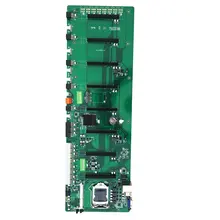 

B85 In-line Eight-card BTC Multi-graphics 8-card Mother board Mine Board Large Spacing Mother board Mine Board