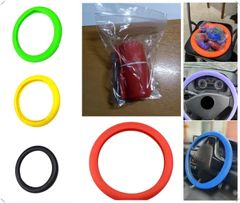 

Car Accessories steering wheel cover soft general-purpose silicone for Ford Kuga F-Series Escape Expedition EcoSport