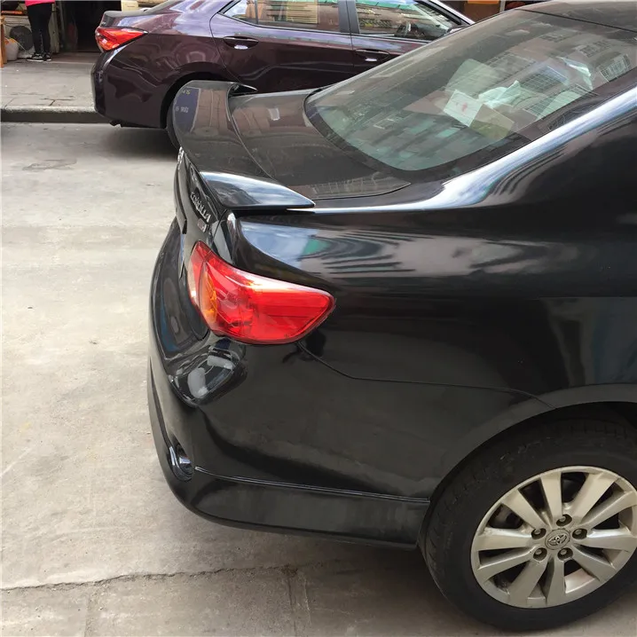 Спойлер для Toyota Corolla спойлер из АБС материала заднего крыла автомобиля задний
