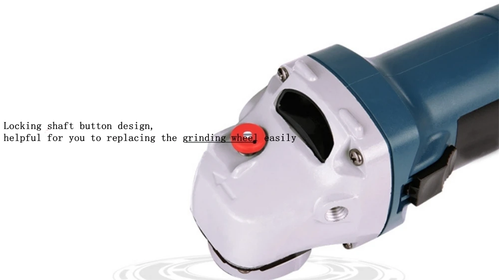LAMEZIA 1250W Electric Power Tool Angle Grinder Grinding Cutting Machine For Woodworking