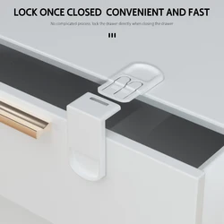 Protection de sécurité en plastique pour bébé, 5 pièces, armoire pour enfants, boîte, serrure, tiroir, porte, produits de sécurité 